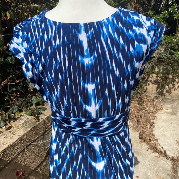 Chico's Size 0 Sleeveless Maxi Dress Empire Twist - Picture 8 of 9